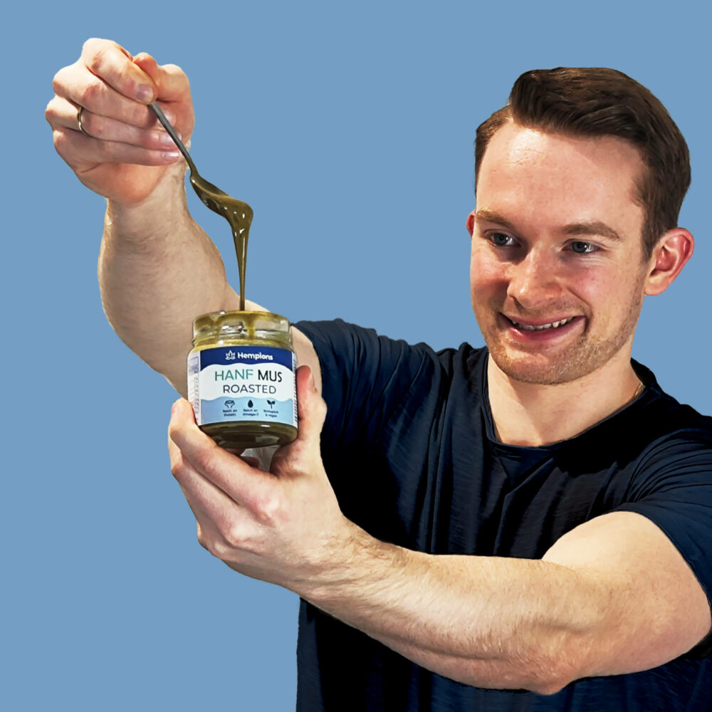 Bio Hanfmus Roasted Model Shot