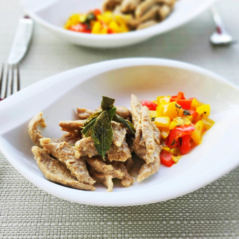 Hemp protein dumplings