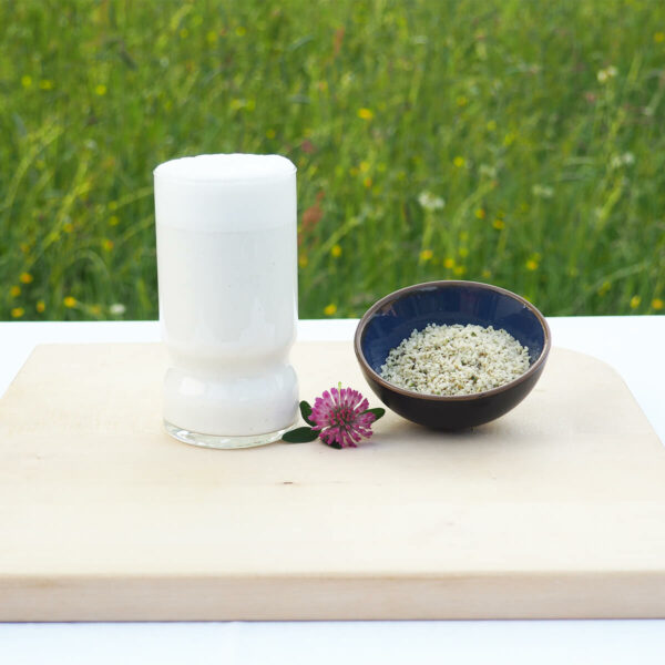 Milk alternative from hemp - hemp milk