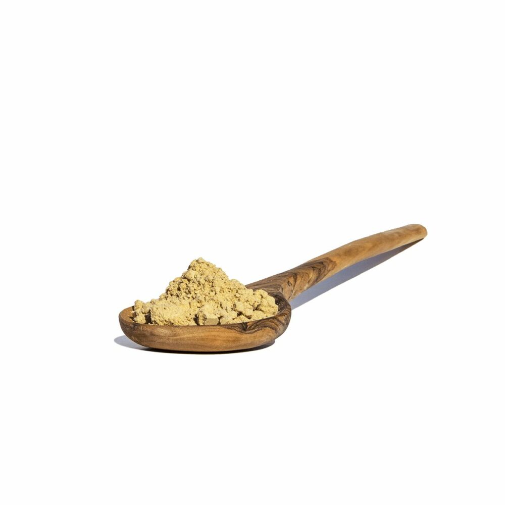 Hanfprotein Roasted auf Löffel