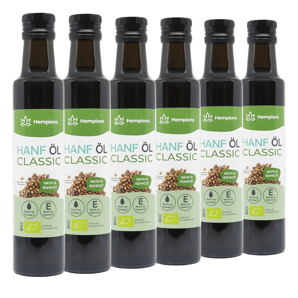 Hempions 9120095940386 Hanfoel Classic 6x250ml