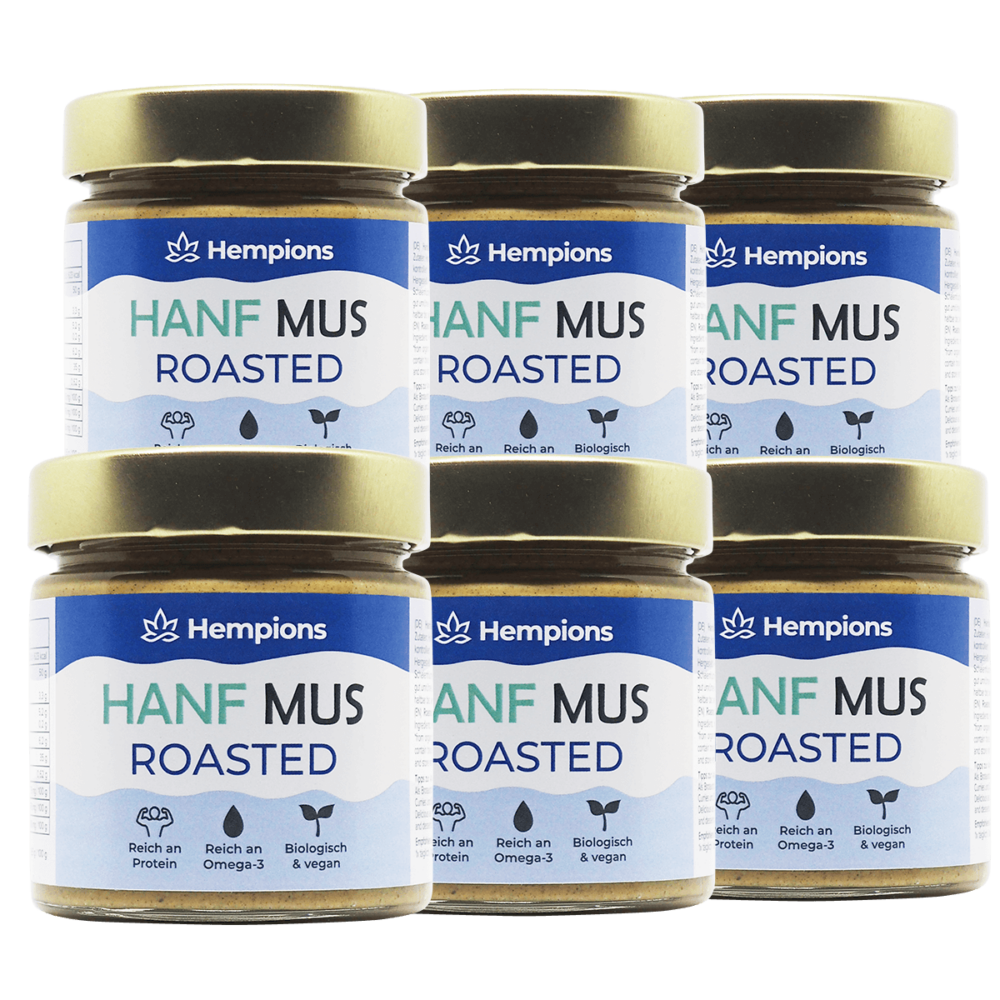 Hempions 9120095940836 Hanfmus Roasted 6x175g 1
