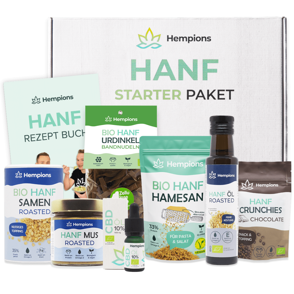 Hempions starter pack with CBD 10